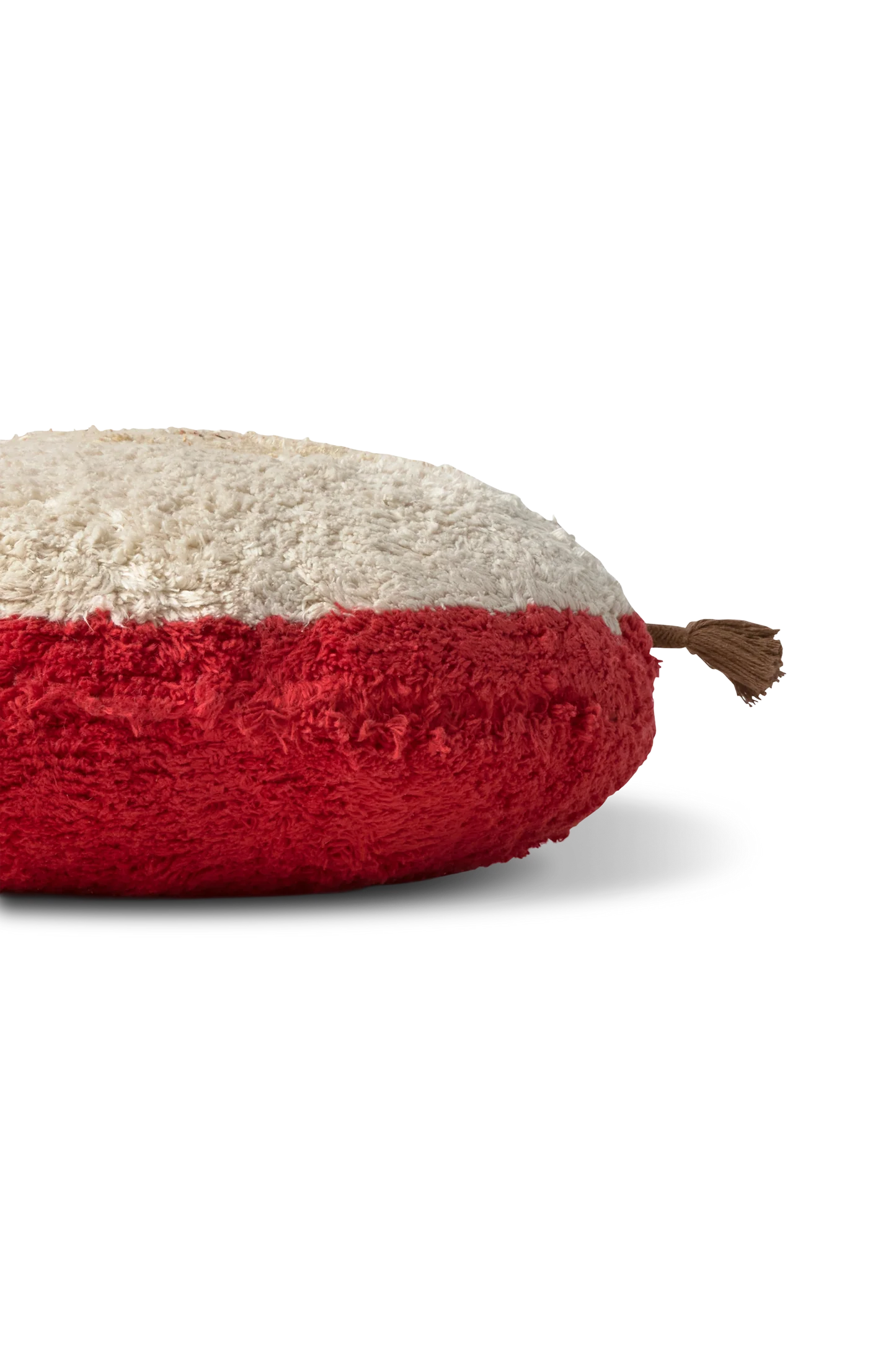 Lorena Canals Apple cuscino puff mela 50 cm cotone