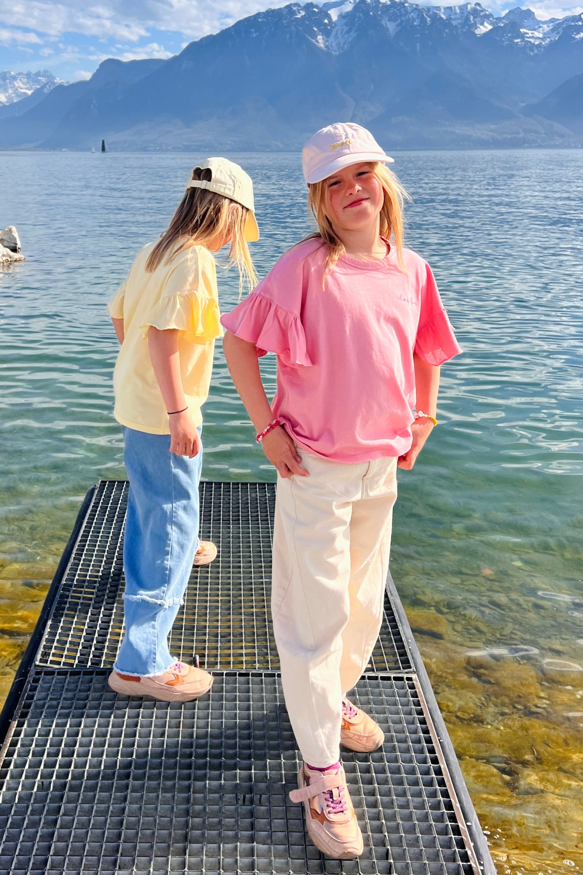 Ella and Rapha CHOUCHOU t-shirt rosa bambina