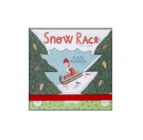 Londji Tiny Game Snow Race gioco da tavolo 2 giocatori
