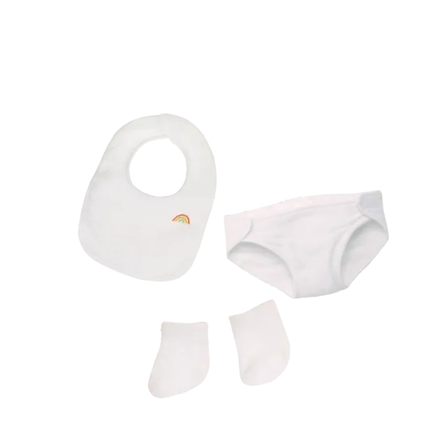 OlliElla Dinkum Dolls Care Set accessori bambola in cotone