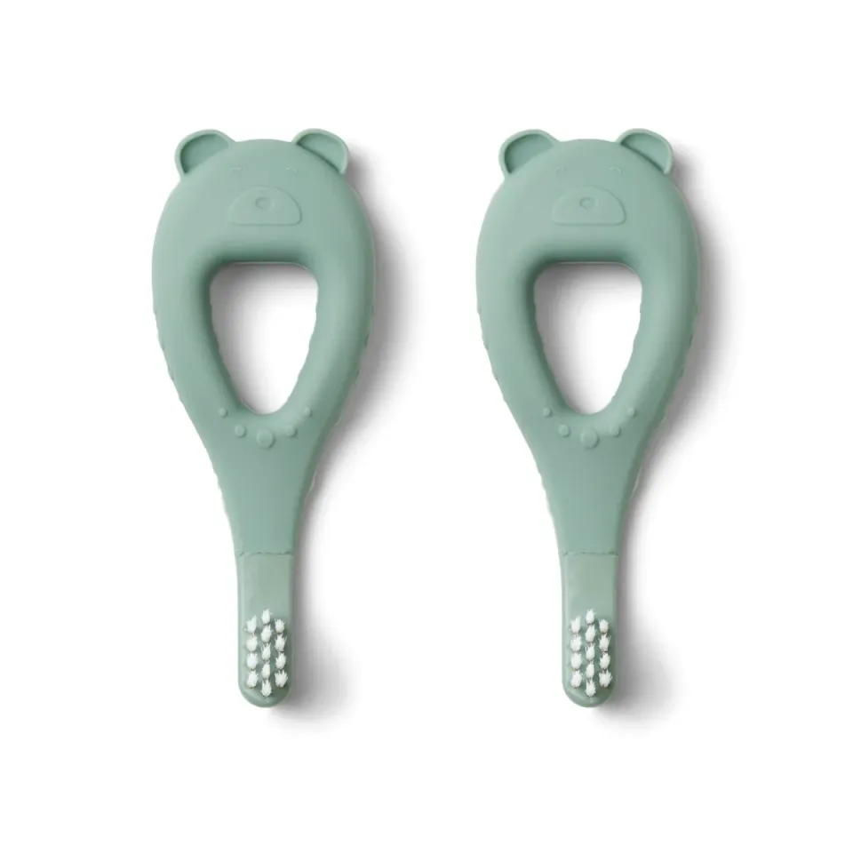 Liewood Janelle Bear spazzolino bambini mint silicone
