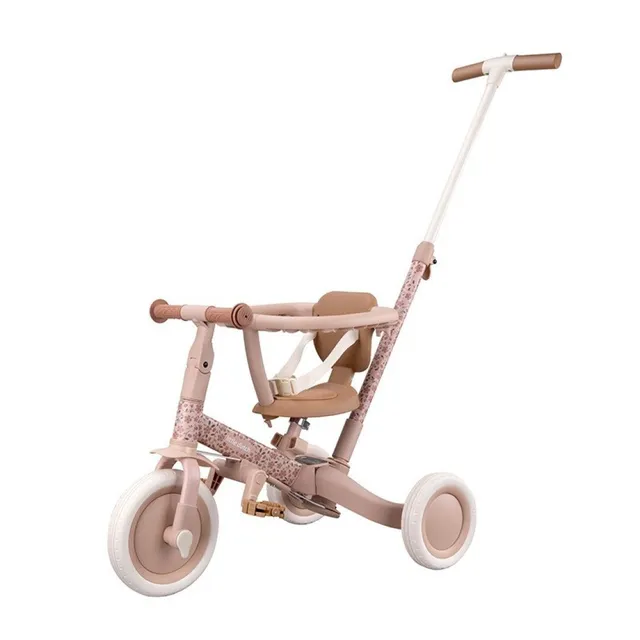 Little Dutch Triciclo Evolutivo Rosa Flowers 1-3 Anni