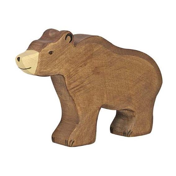 Holztiger Orso figura in legno grande