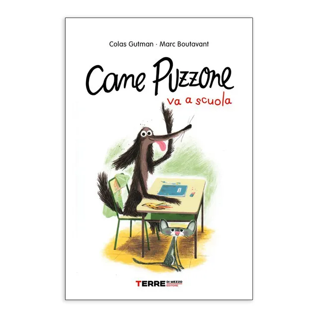 Terre di Mezzo Cane Puzzone va a scuola libro 80 pagine