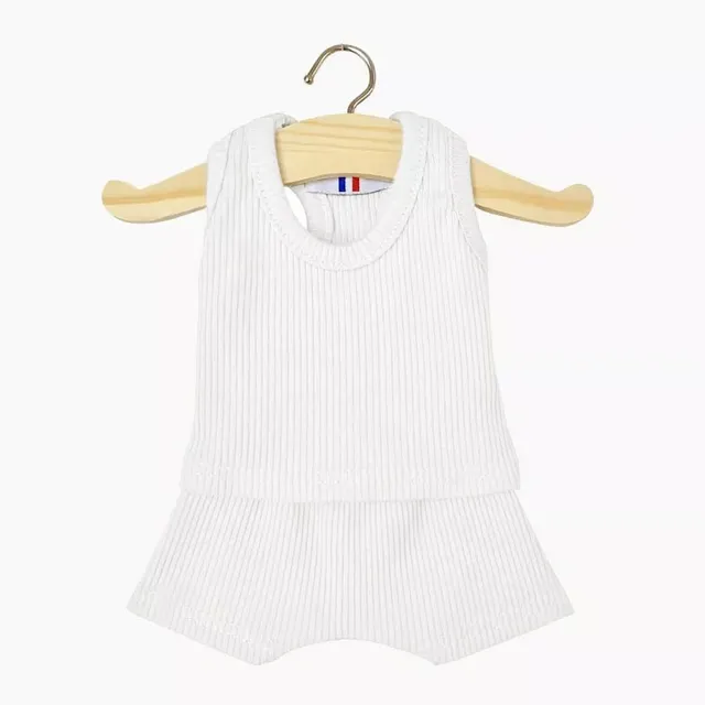 Minikane Paola Reina completo canotta e slip vestiti bambola 34 cm cotone