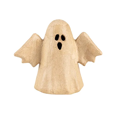 Décopatch Mini Fantasma con Ali supporto cartapesta 16 cm