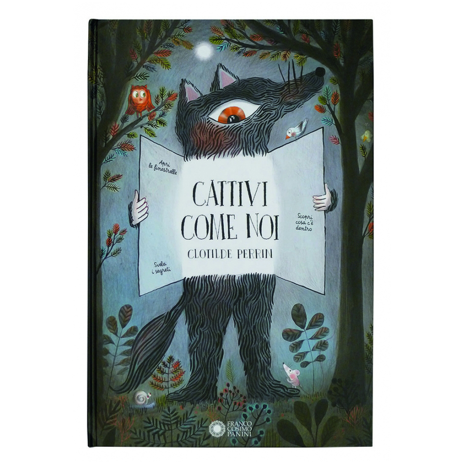 Franco Cosimo Panini Cattivi come noi libro pop-up 27x40 cm