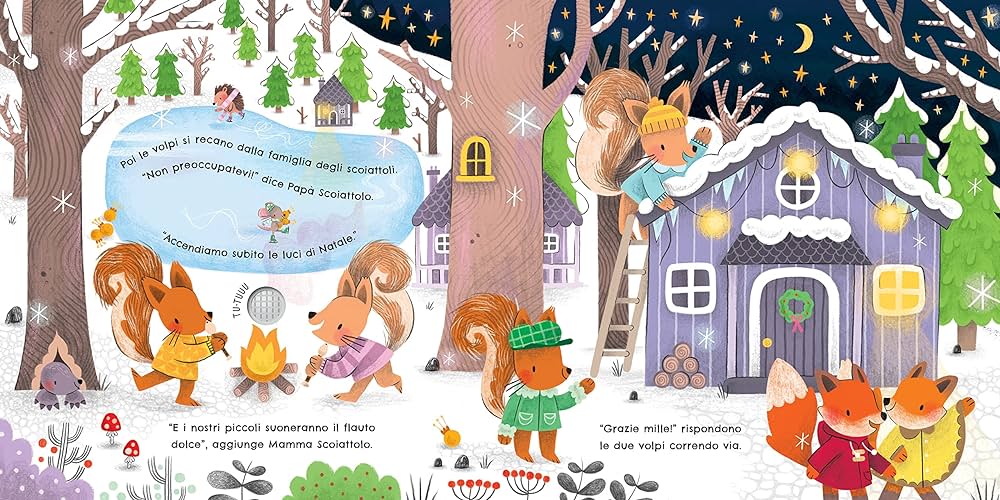 Usborne La notte di Natale libro sonoro con lucine