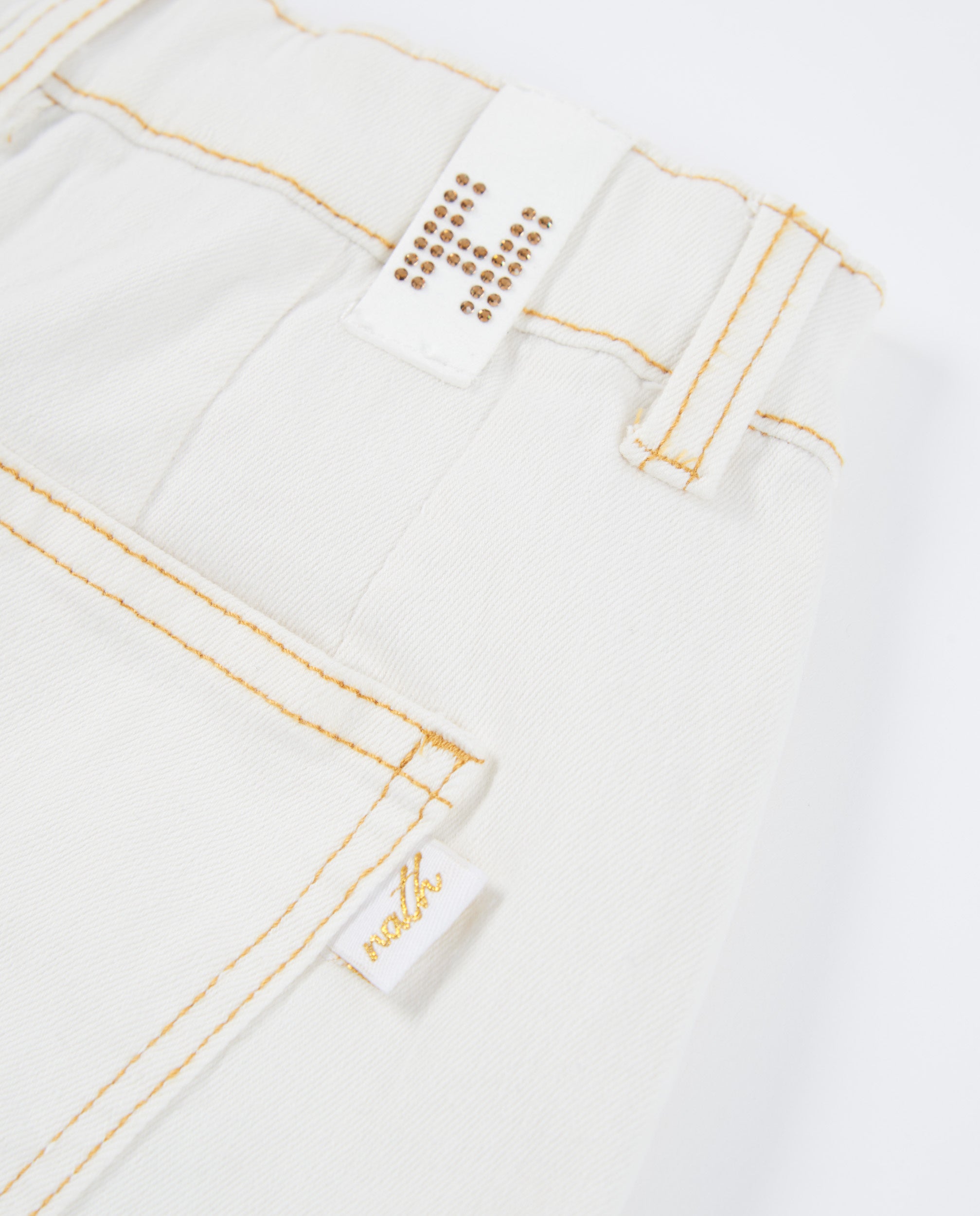 Tuc Tuc Shorts Denim Bambina Bianchi tasche