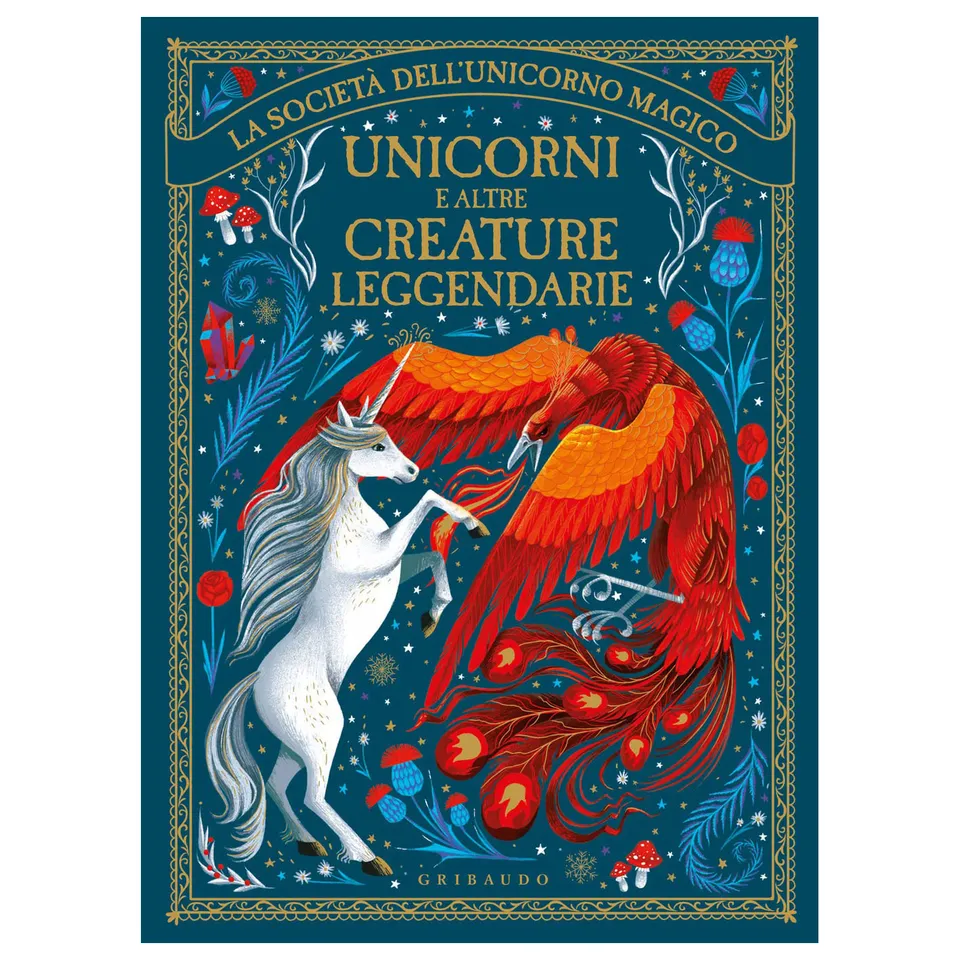 Gribaudo Società Unicorno Magico libro unicorni 128 pagine da 5 anni