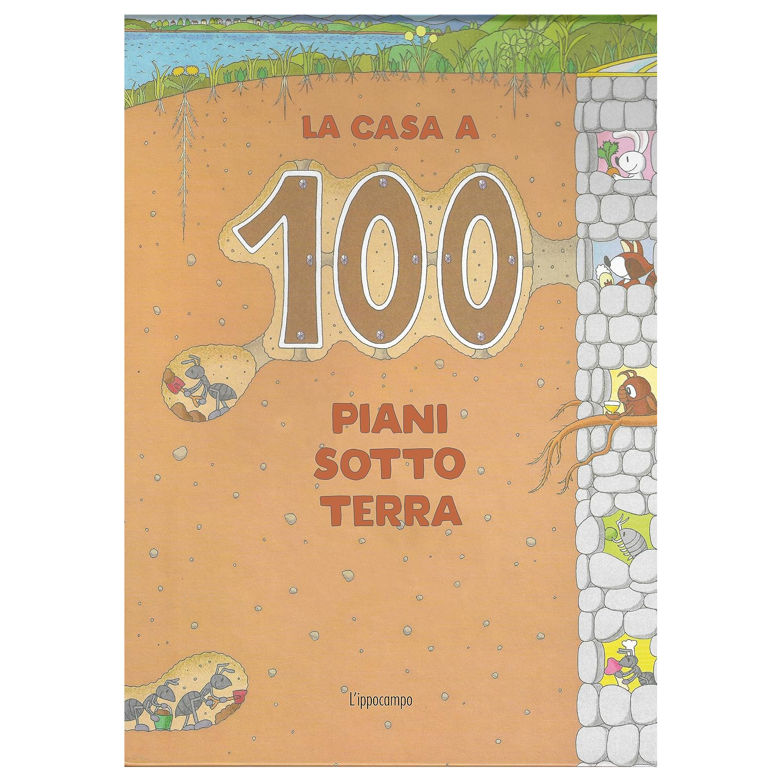 L'Ippocampo Casa a 100 piani sottoterra libro 3-6 anni