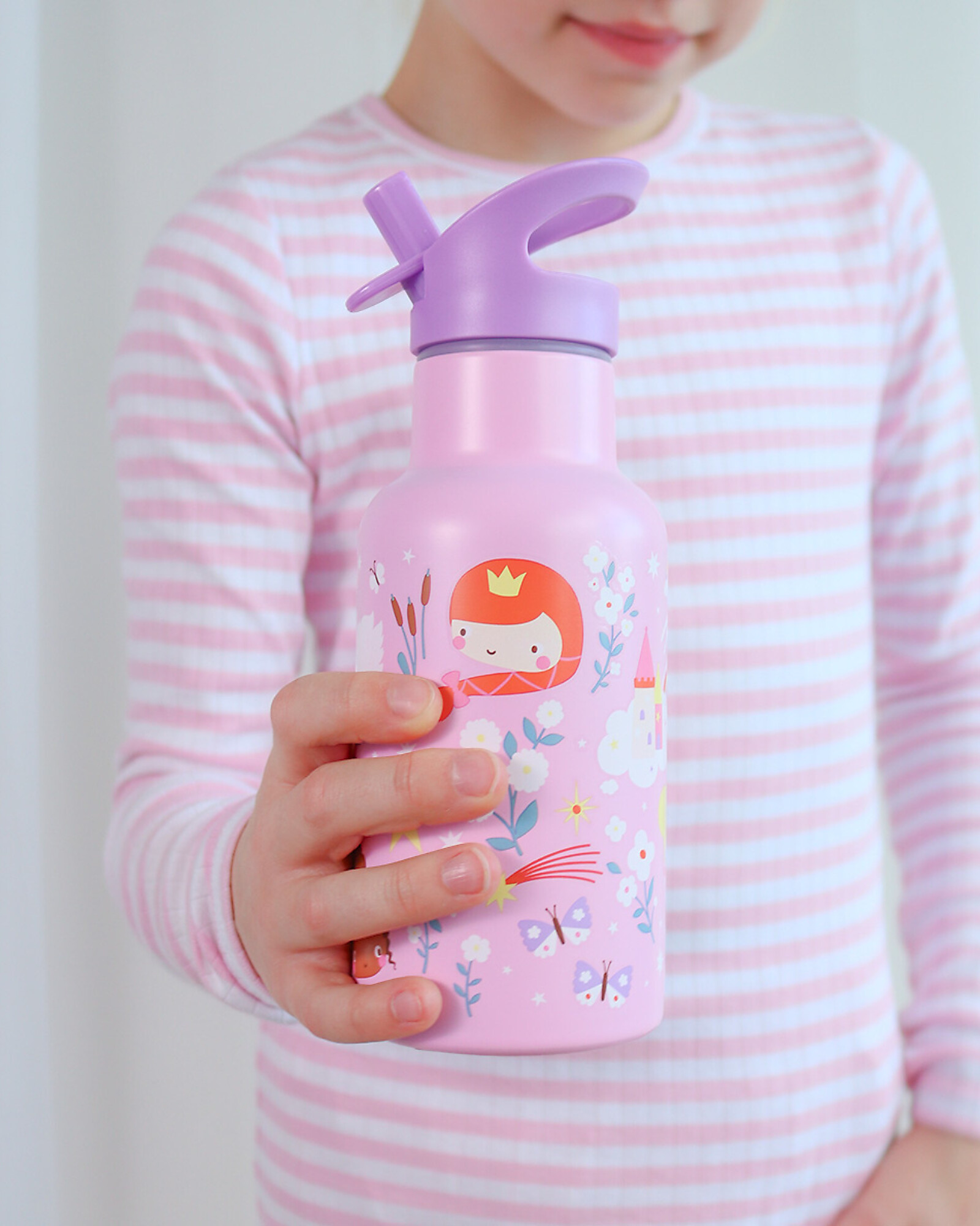 A Little Lovely Company Principesse borraccia acciaio 350 ml