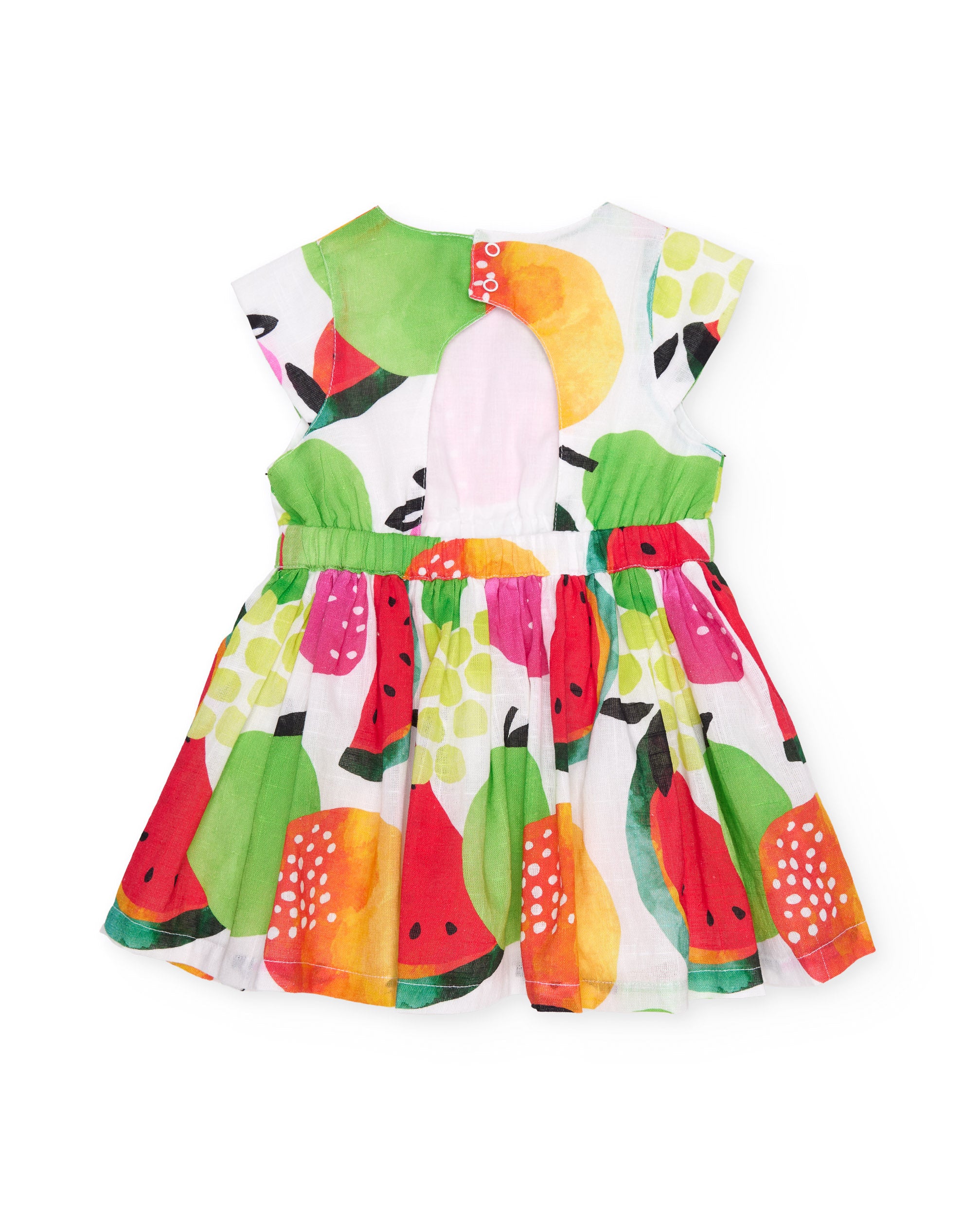 Tuc Tuc vestito bambina fantasia frutta multicolore