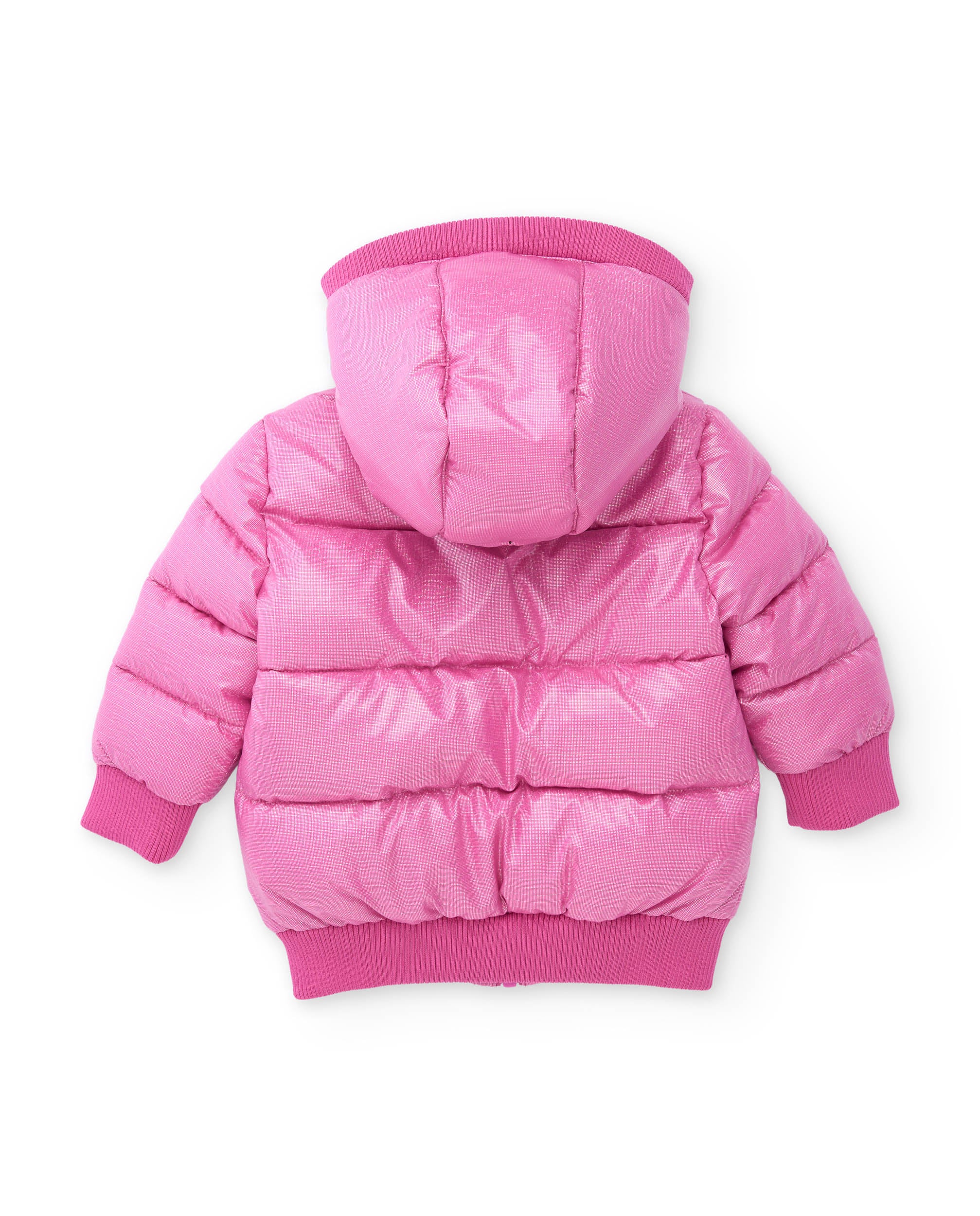 Tuc Tuc piumino bambina rosa con cappuccio imbottito