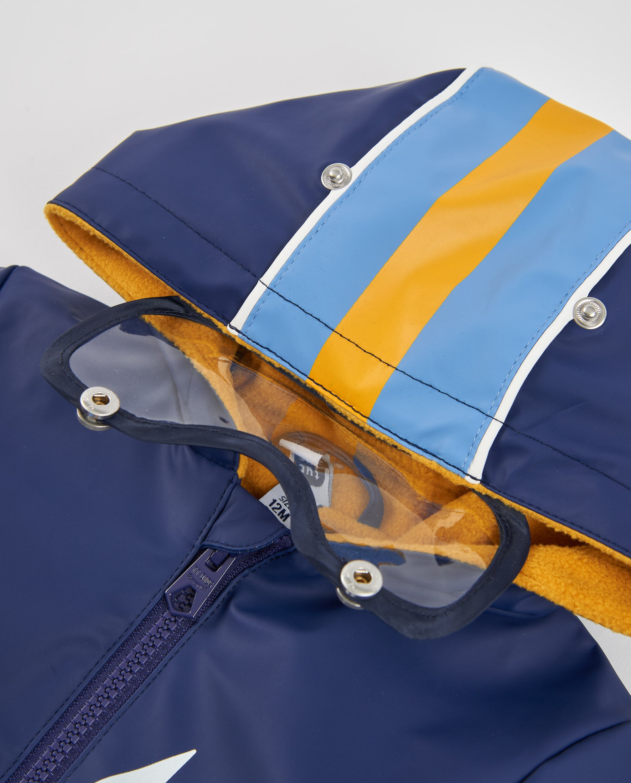Tuc tuc giacca antipioggia bambino moto blu navy