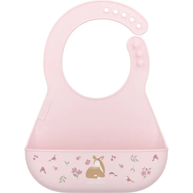 Little Dutch Fairy Garden bavaglino silicone con tasca