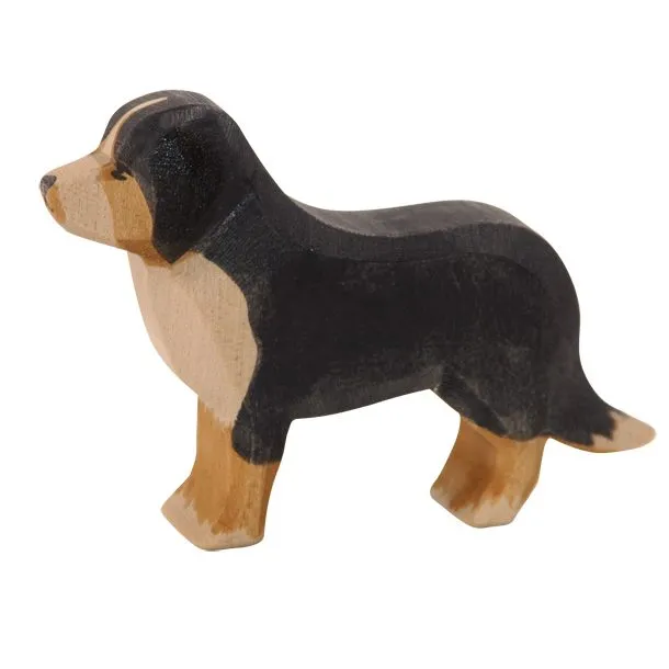 Ostheimer Cane Bernese figura legno 7 cm