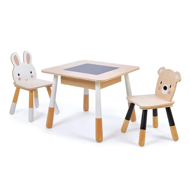 Tender Leaf Forest set tavolo contenitore e sedie bambini