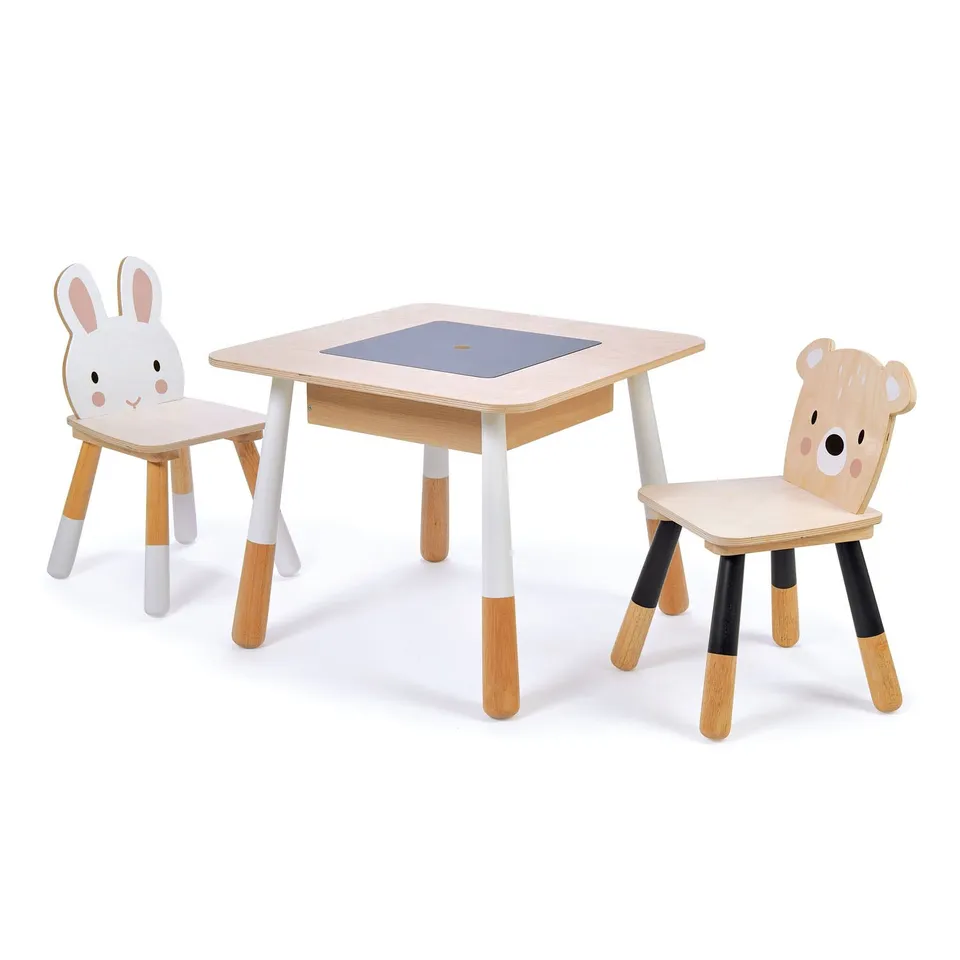 Tender Leaf Forest set tavolo contenitore e sedie bambini
