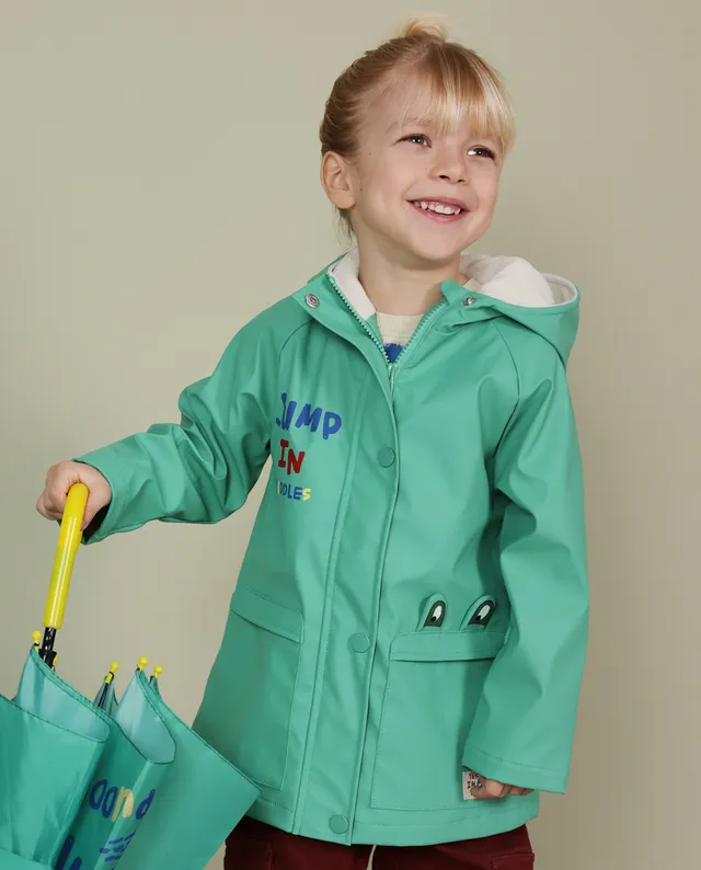 Tuc Tuc giacca antipioggia bambino rana verde impermeabile
