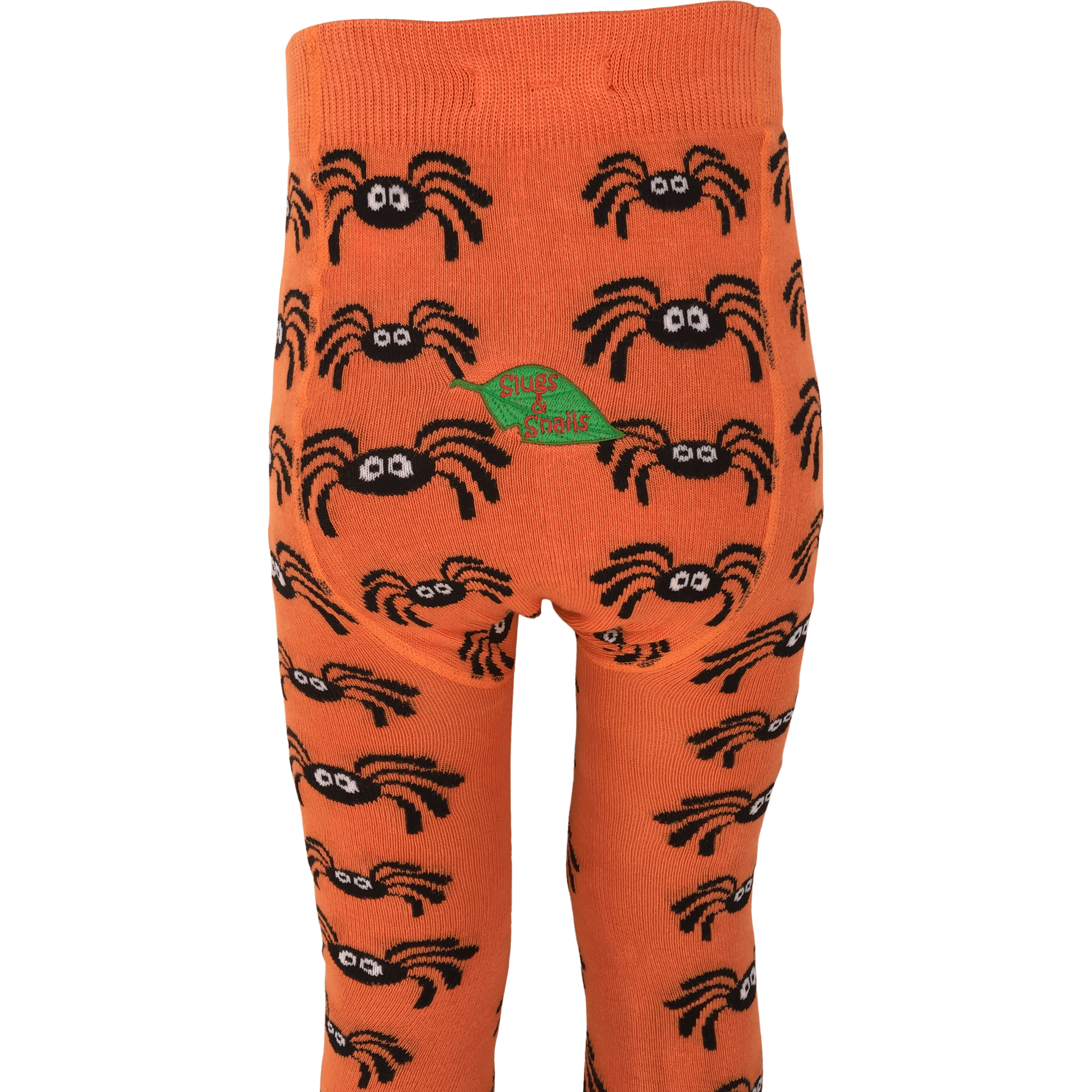 Slugs & Snails Ivor Spider collant bimbi arancione antiscivolo