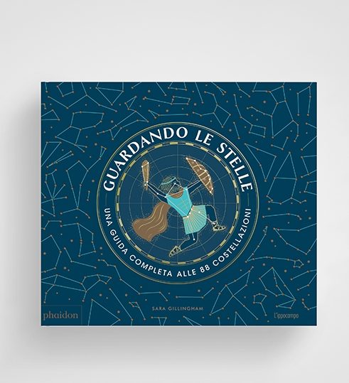 L'Ippocampo Guardando le stelle libro bambini 88 costellazioni cartonato