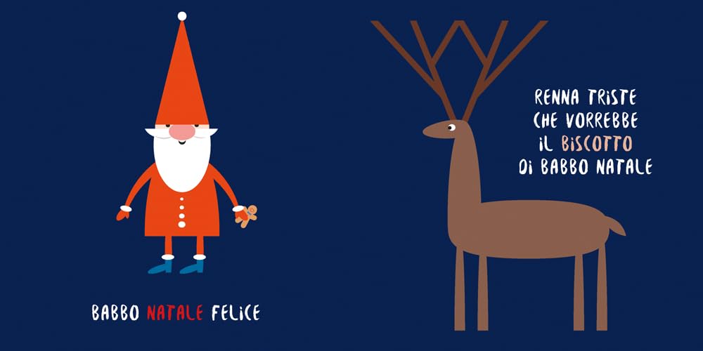 Pulce Il mio primo Natale libro cartonato Santa Lucia