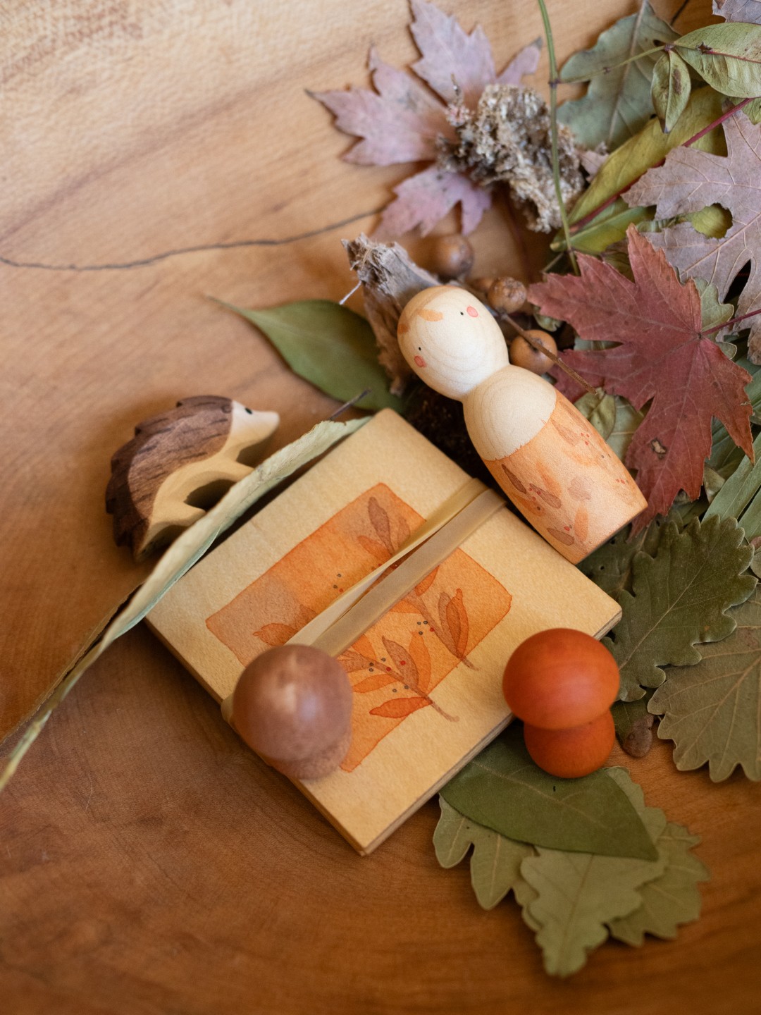 Ostheimer Hello Autumn Set Legno Autunno 5 Pezzi Grapat
