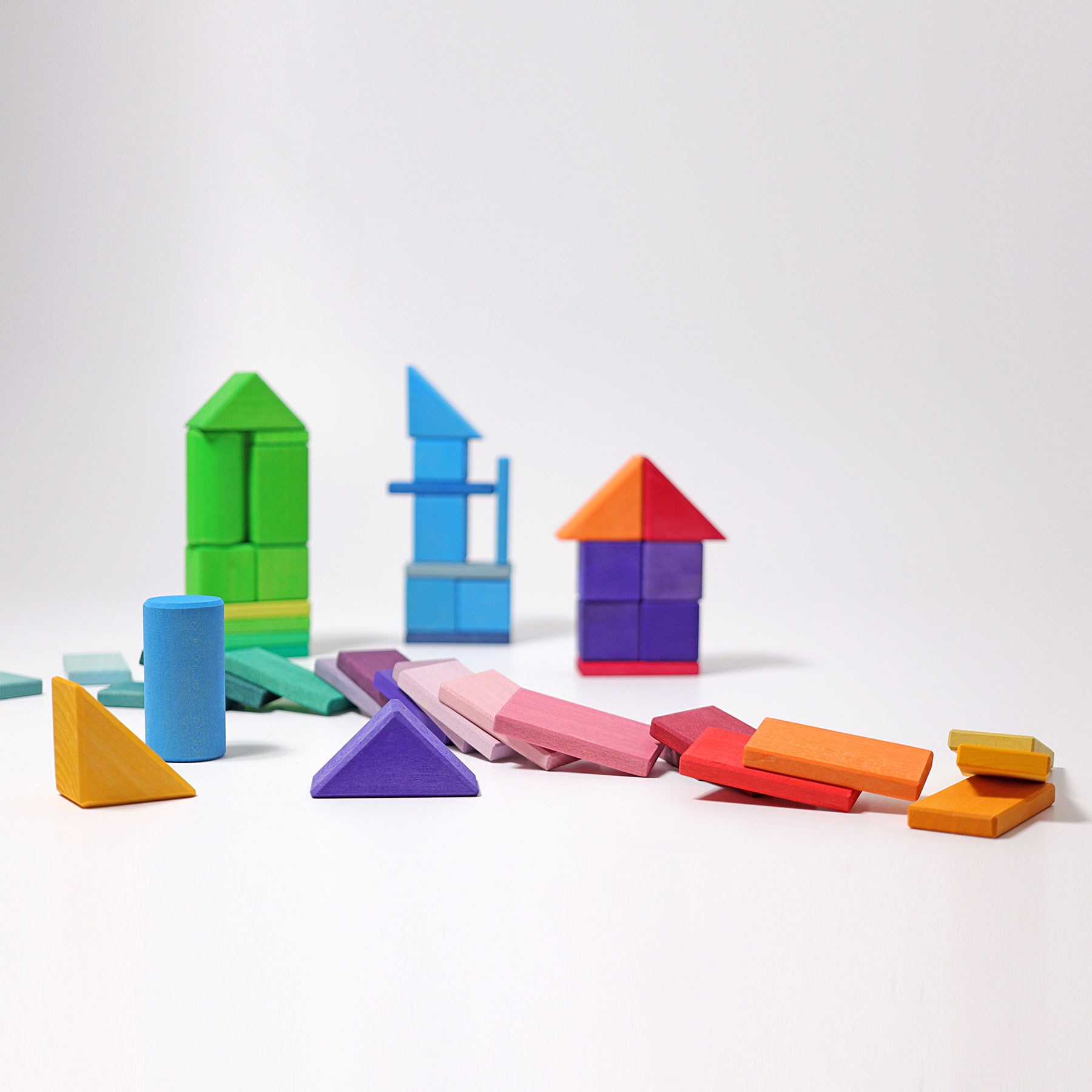 Grimm's Shapes and Colors set costruzioni 70 blocchi