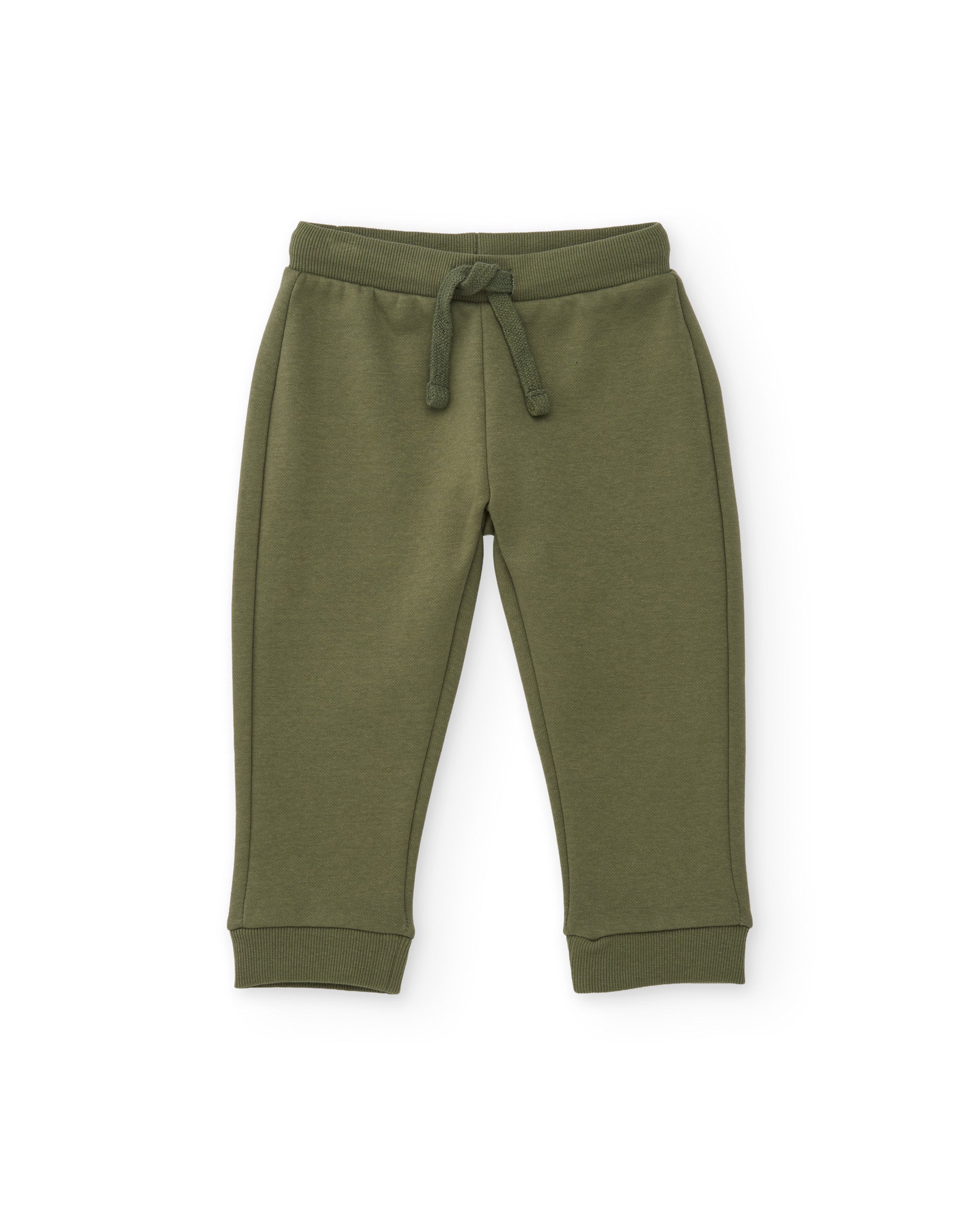 Tuc Tuc pantaloni tuta bambino verde oliva felpa cotone