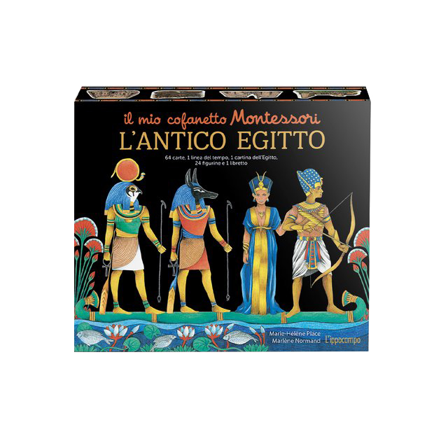L'Ippocampo Antico Egitto Cofanetto Montessori