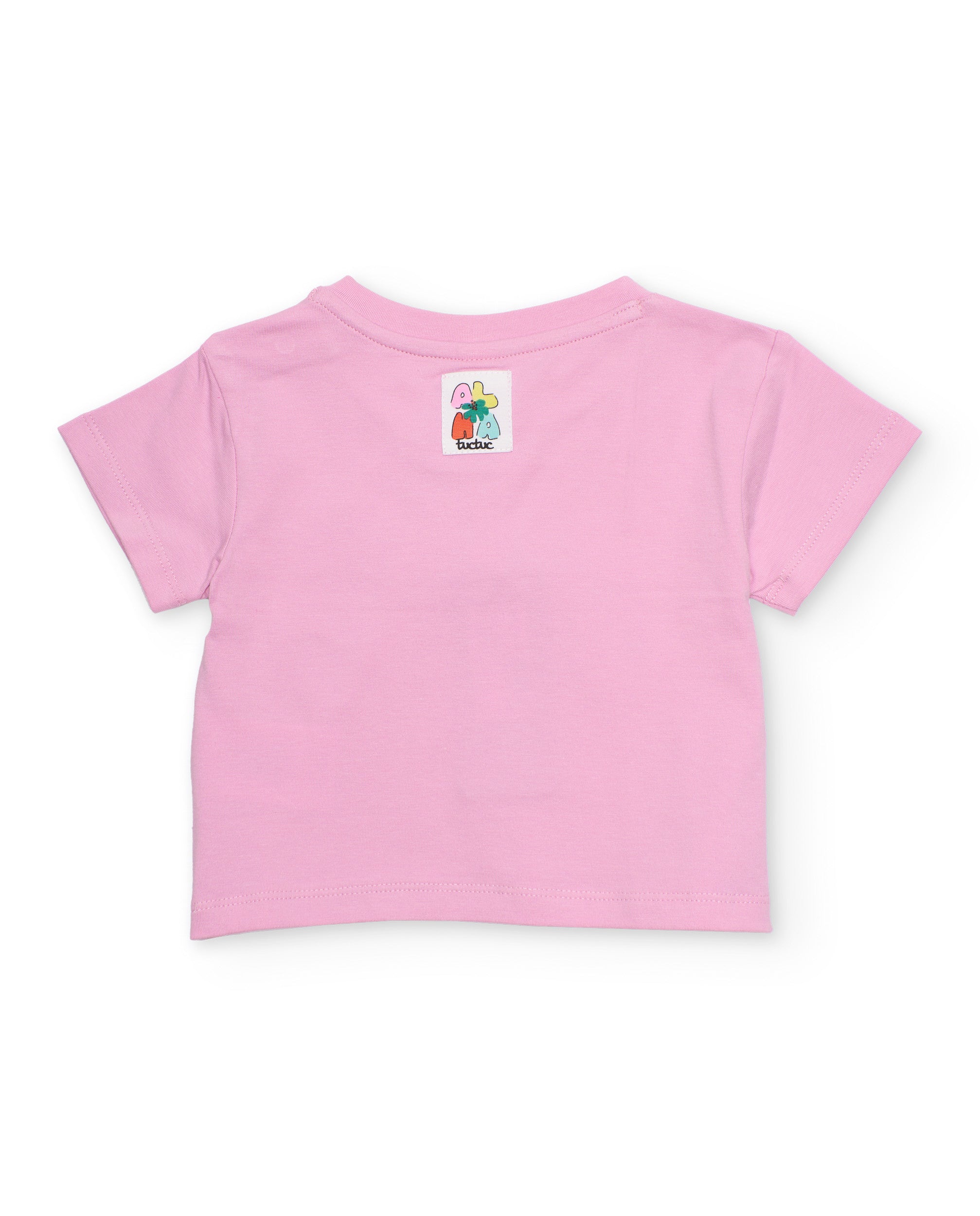 Tuc Tuc maglietta bambina rosa fiori