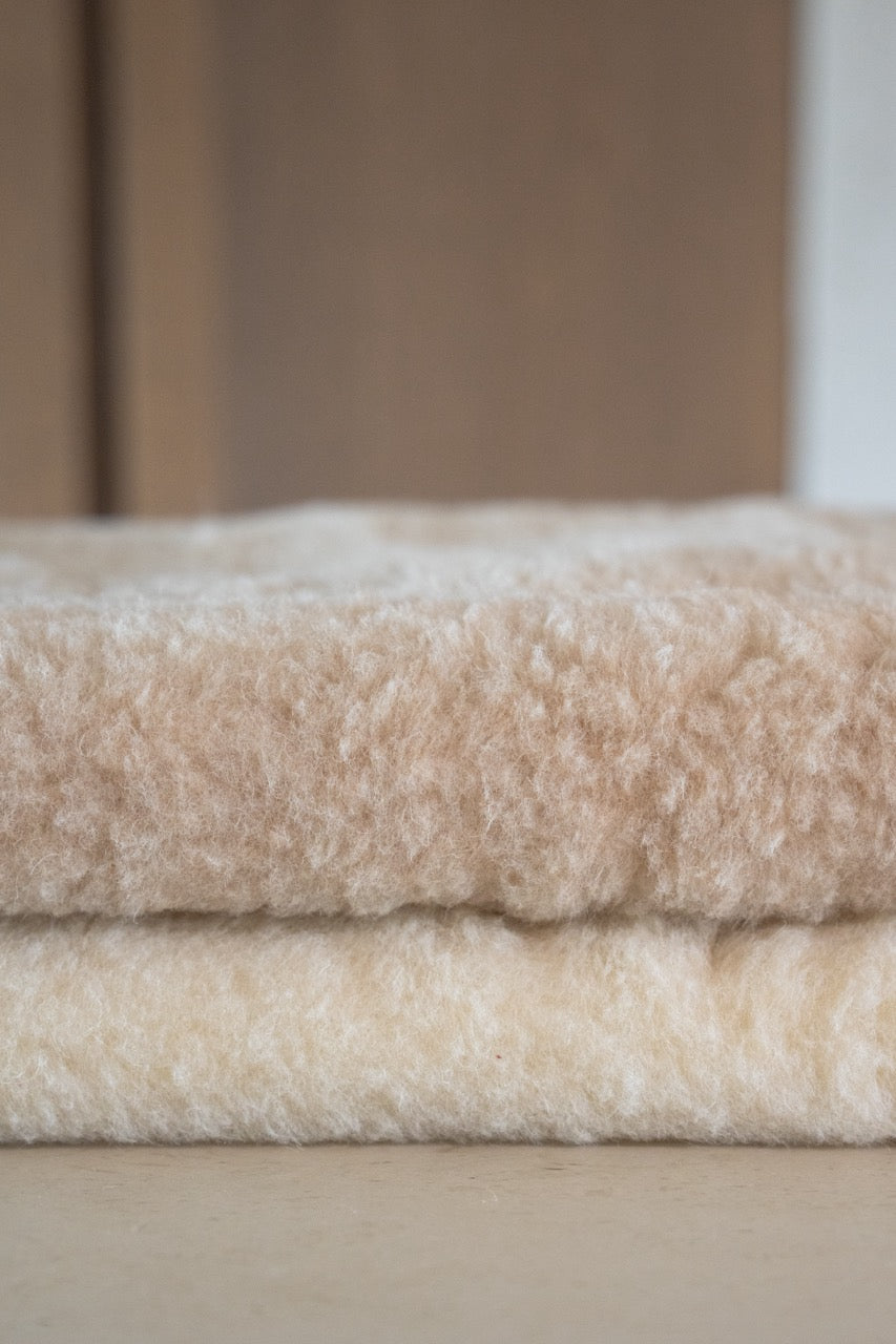 Kico Label Soft coperta neonato lana merino fluffy
