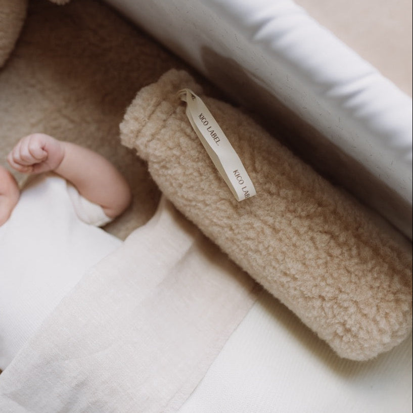Kico Label sacco borsa acqua calda neonato merino naturel
