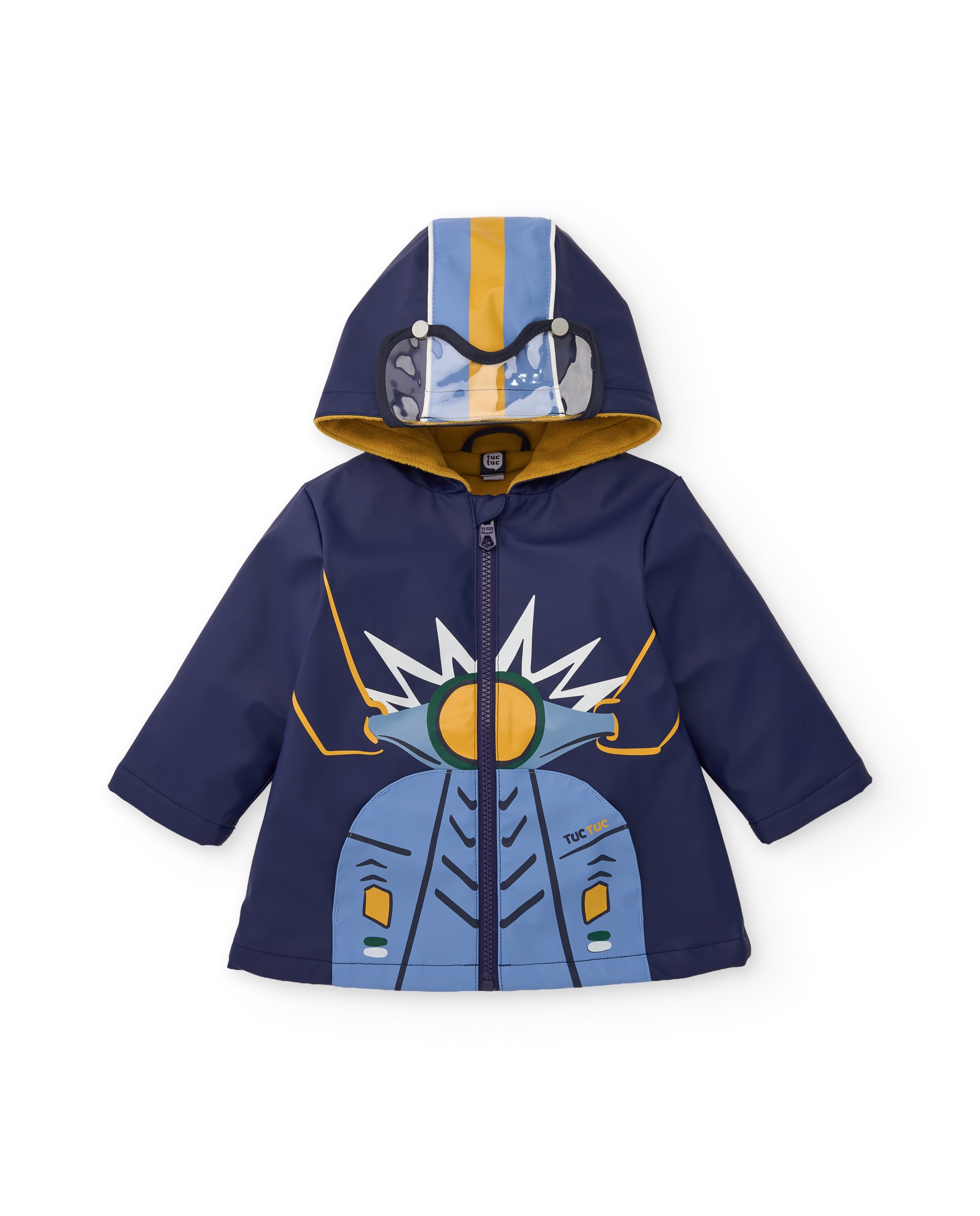 Tuc tuc giacca antipioggia bambino moto blu navy