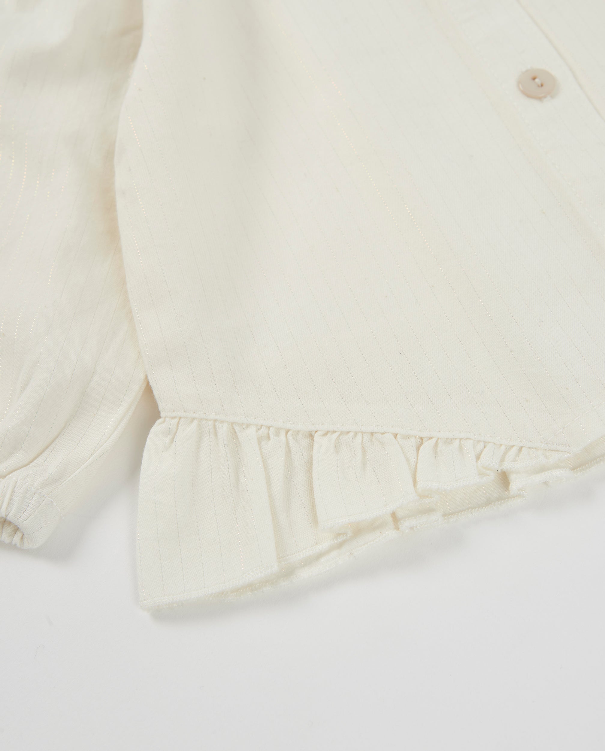 Tuc Tuc blusa bambina crudo ricamo fiori