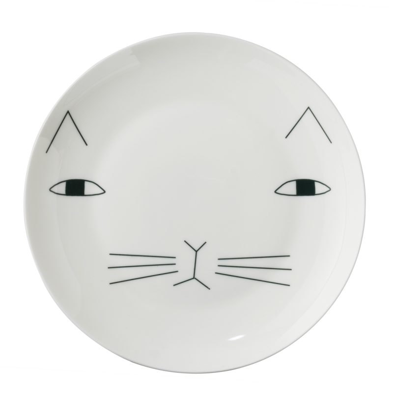 Donna Wilson Mog piatto in porcellana 21 cm