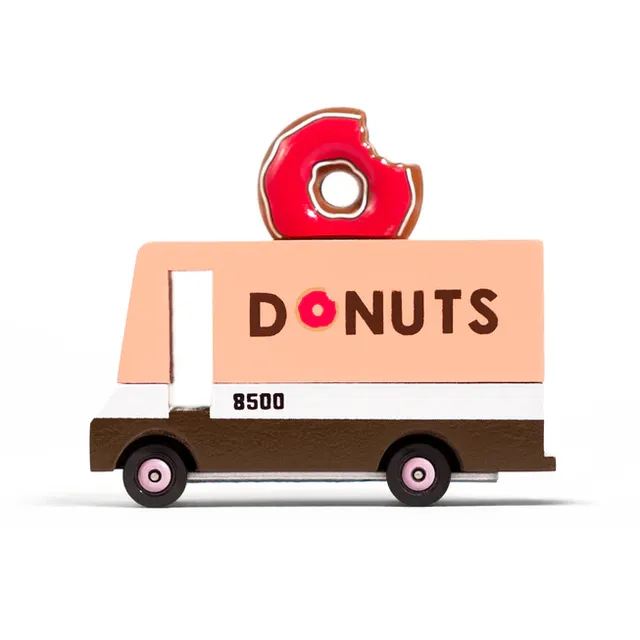 Candylab Candycar Donut Van macchinina legno 8,4 cm
