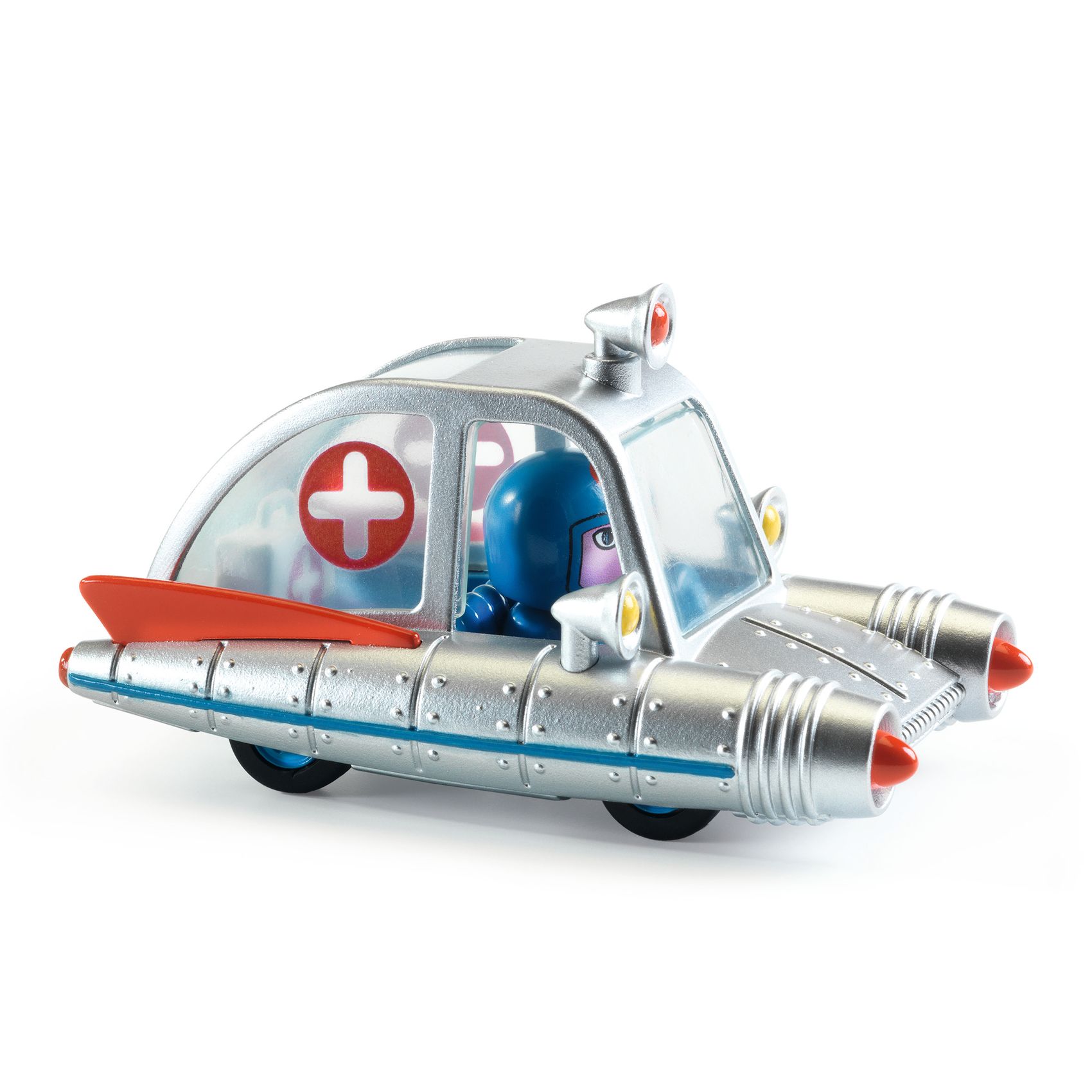 Djeco Crazy Motors Space Ambulance macchinina metallo