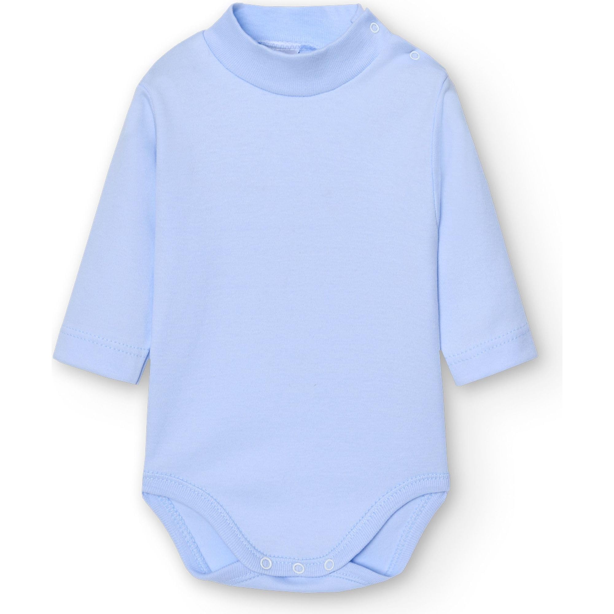 Babidu 1177 Body Neonato Dolcevita Manica Lunga Beige Cotone