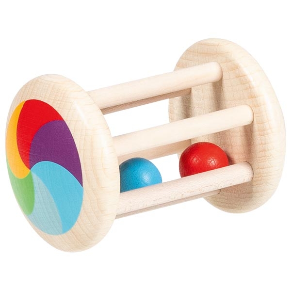Goki Gabbietta con palline sonaglio legno 0+