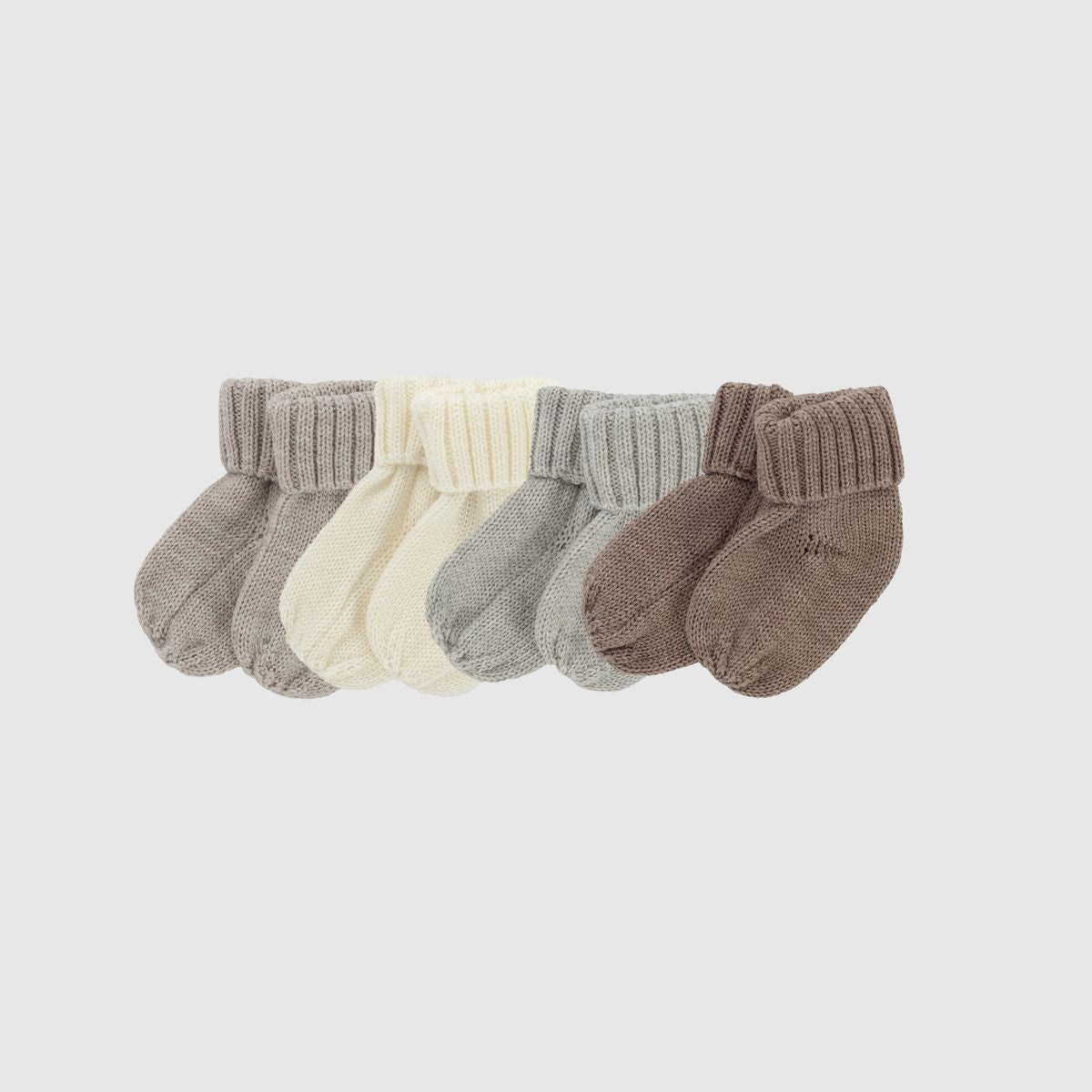 Kico Label babbucce lana merino 0-12 mesi