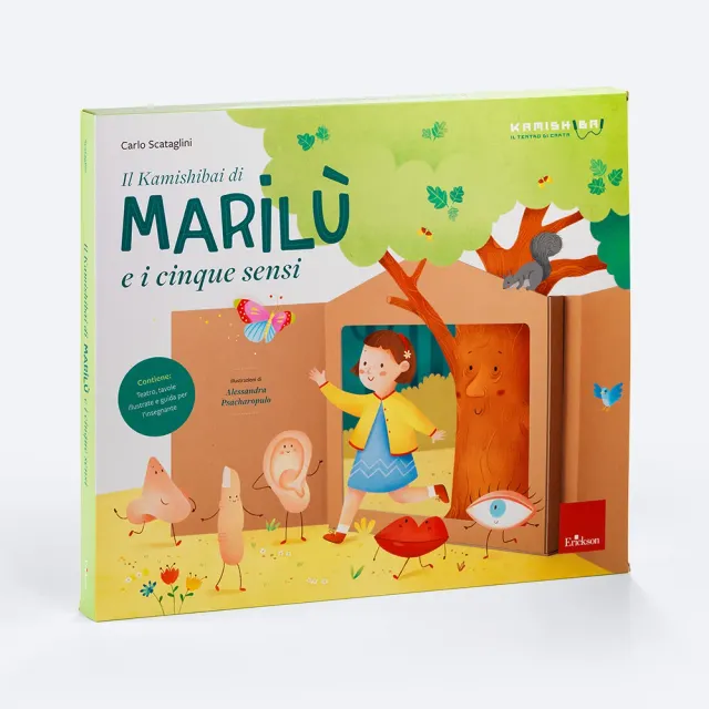 Marilù e i cinque sensi kamishibai teatro di carta