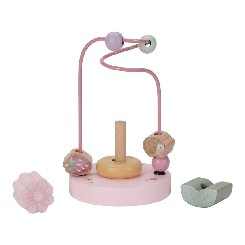 Little Dutch Fairy Garden spirale perline legno riccio