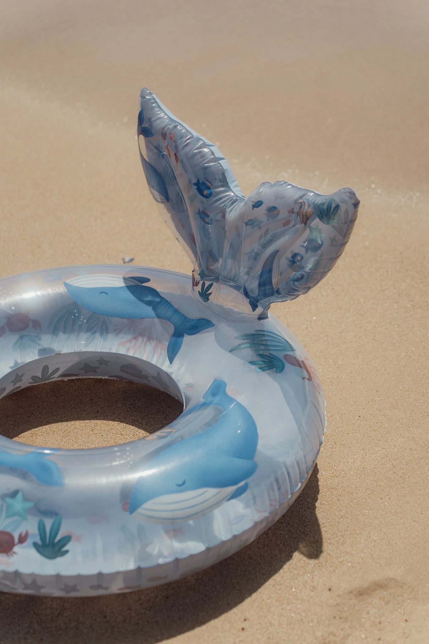 Little Dutch salvagente blu coda balena 91 cm PVC