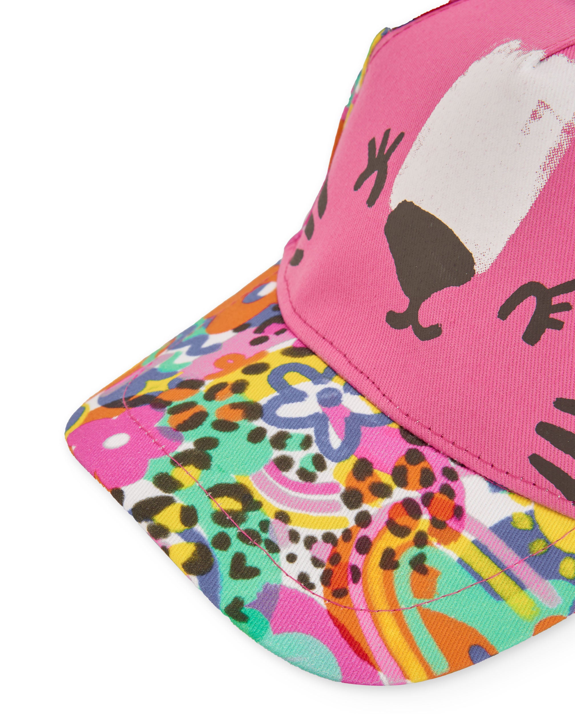 Tuc Tuc cappello bambina rosa con orecchie e visiera