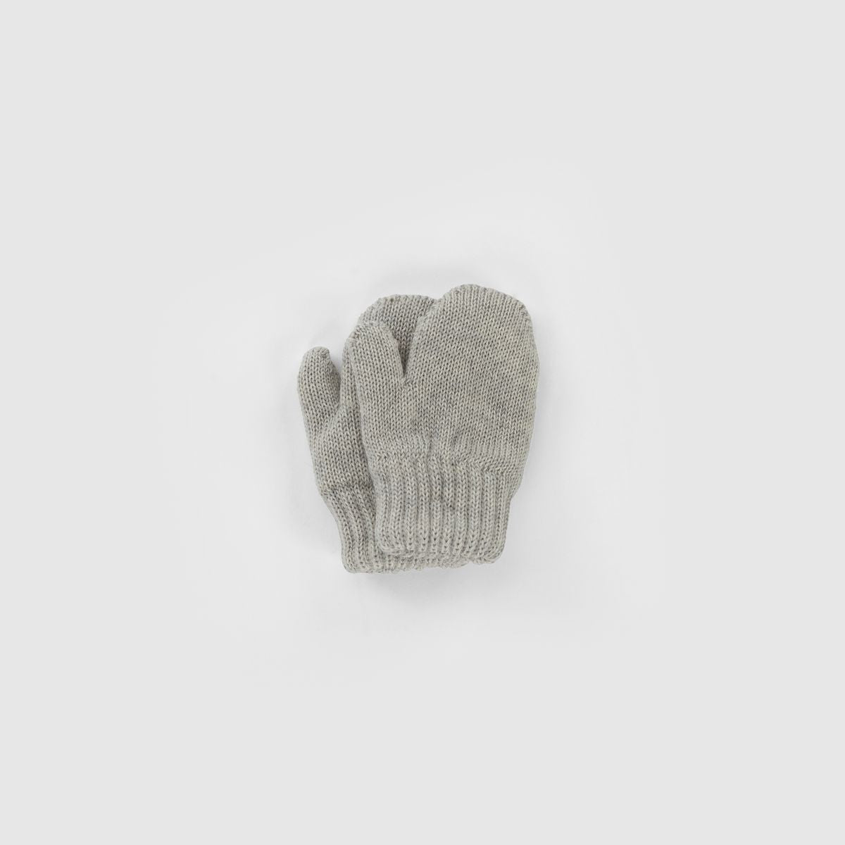 Kico Label muffole lana merino grigio 12-24 mesi