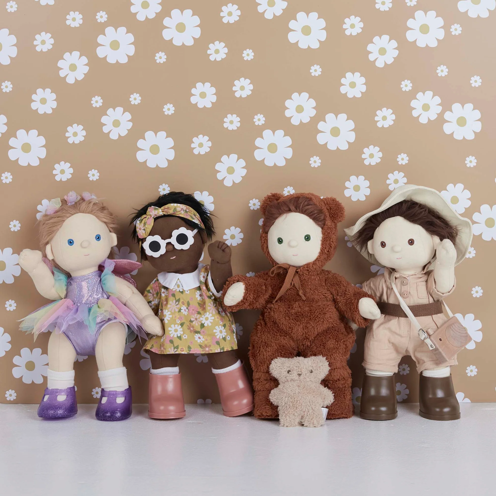 OlliElla Dinkum Dolls set Gogo vestito cotone