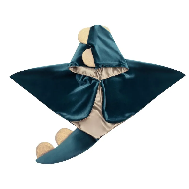 Mimi & Lula mantello costume dinosauro verde 53 cm