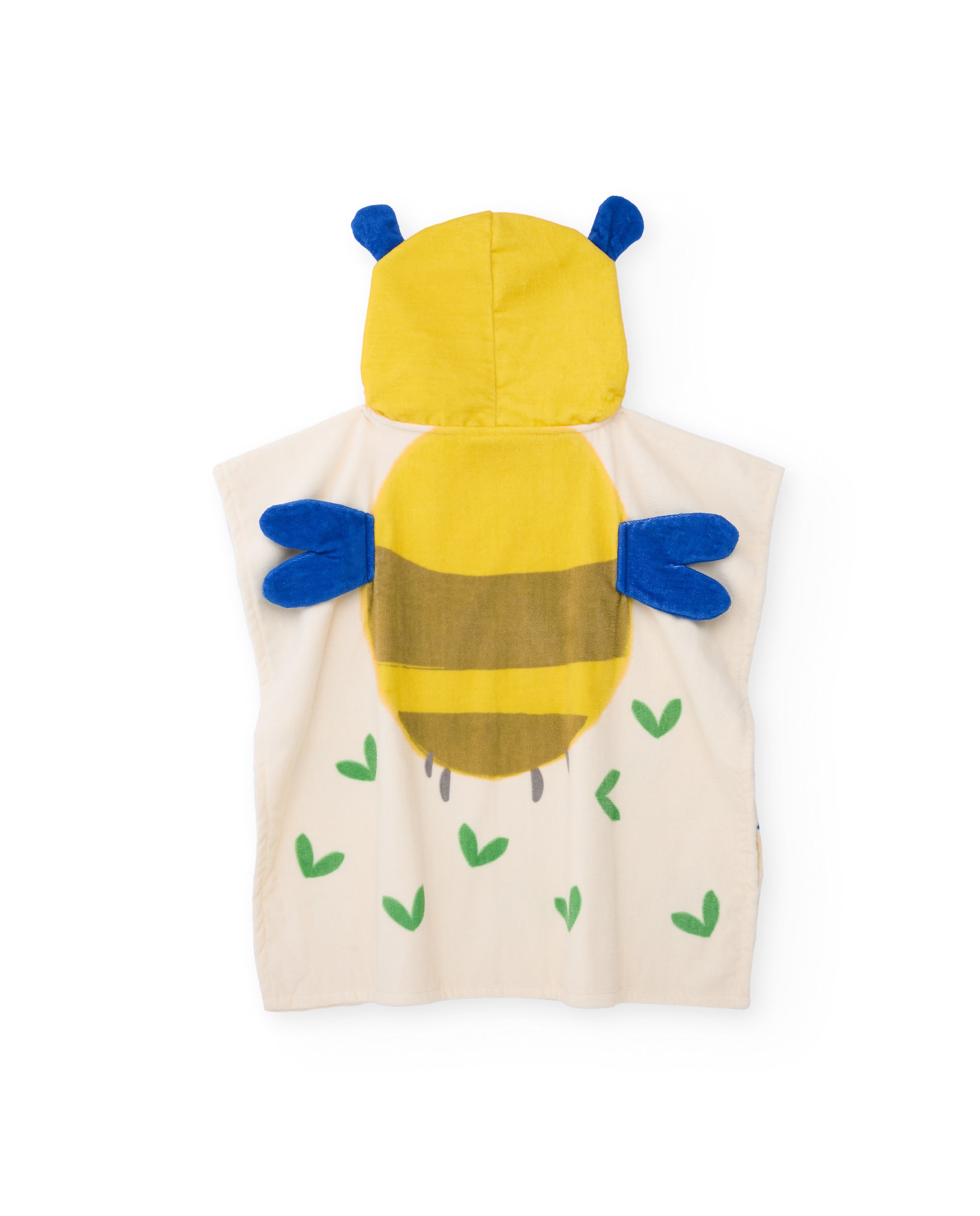 Tuc Tuc poncho mare neonato giallo ascugamano